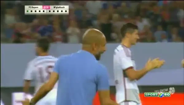 Guardiola s-a bucurat ca Mourinho! Ce a facut dupa meciul castigat cu Monchengladbach