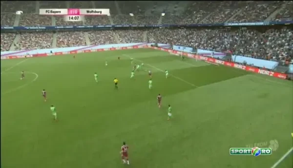 Gol Rode - Bayern 2-0 Wolfsburg