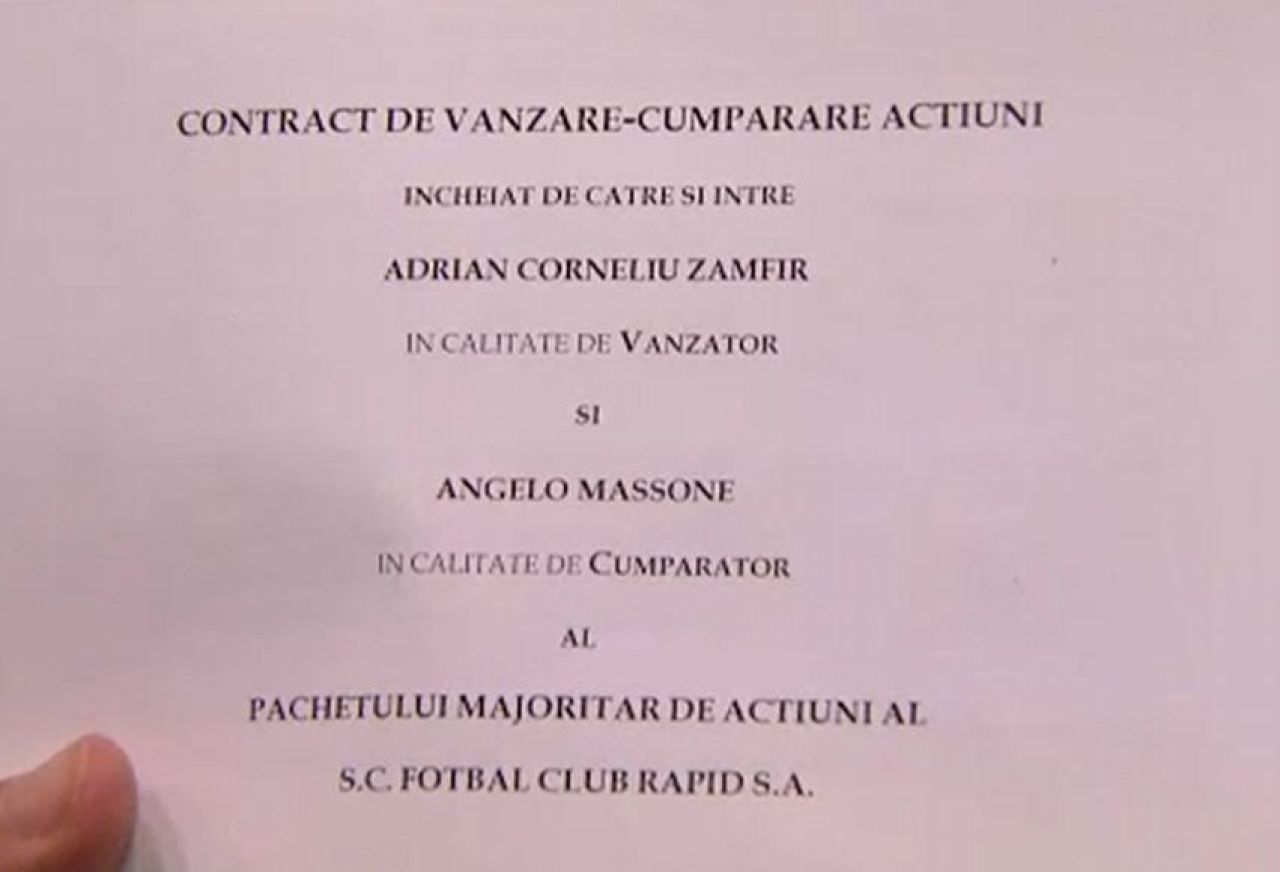 BOMBA la Rapid: Massone spune ca e patron din 15 iulie!