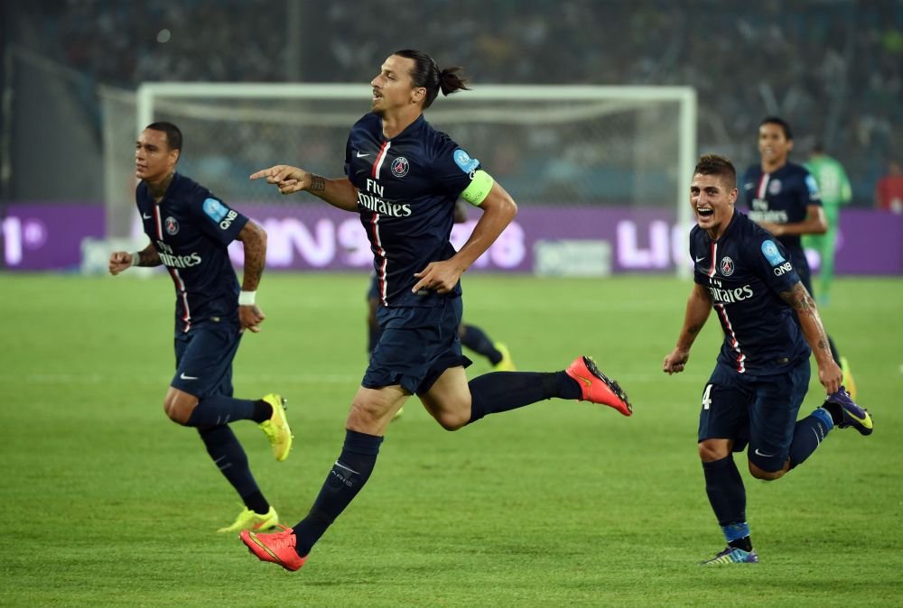 VIDEO FABULOS! Debut perfect de sezon pentru Zlatan. Gol SENZATIONAL in Supercupa Frantei, dubla in 20 de min!&nbsp;
