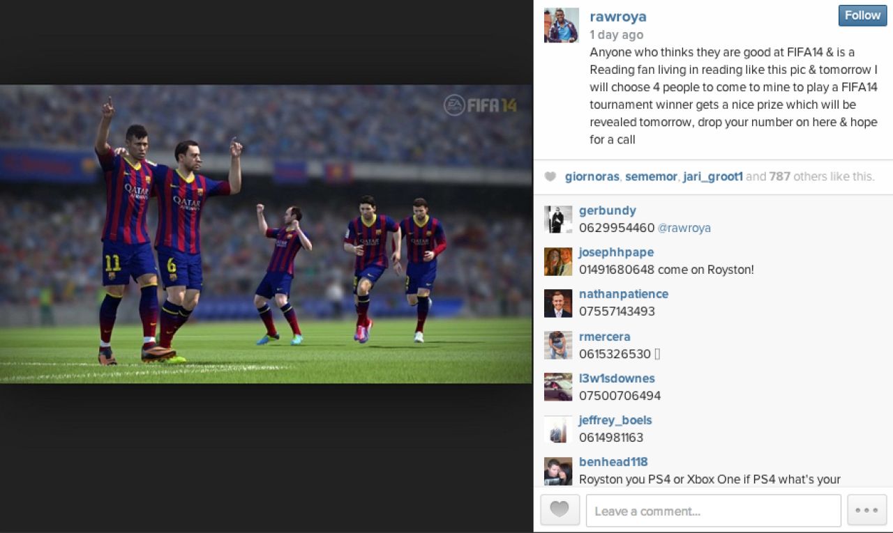Gest GENIAL pentru un fost galactic: a invitat suporterii la un concurs de FIFA 14 la el ACASA! Cine a castigat:_1