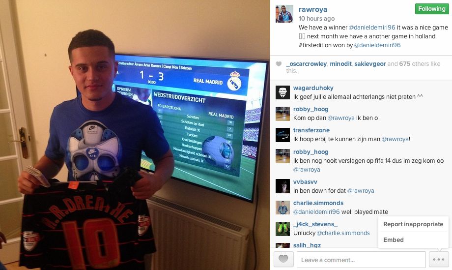 Gest GENIAL pentru un fost galactic: a invitat suporterii la un concurs de FIFA 14 la el ACASA! Cine a castigat:_4