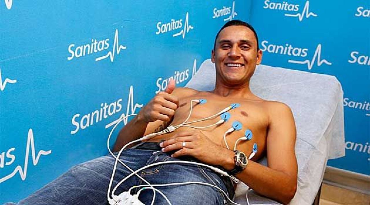 Keylor Navas a fost prezentat oficial la Real Madrid! Gestul incredibil facut de jucator inainte sa semneze! Cum a fost surprins_1