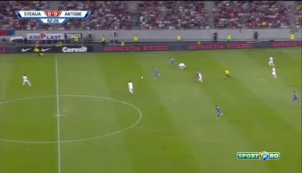 Golul de 1-0 incris de Chipciu