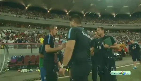 Imagini nedifuzate la TV! Scene superbe pe National Arena dupa Steaua - Aktobe! Ce au facut Galca si jucatorii la finalul meciului