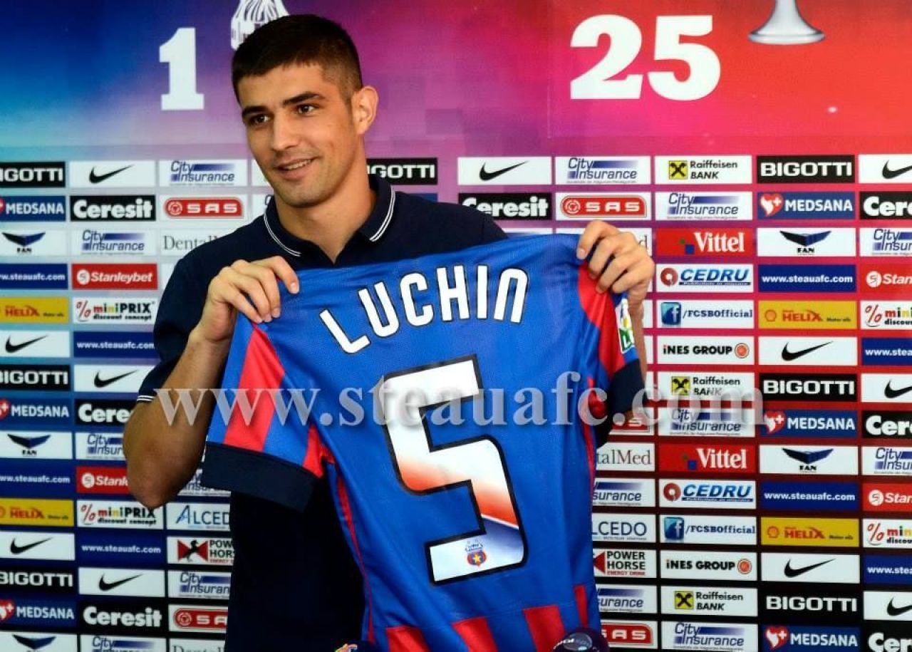 Primele imagini OFICIALE cu Luchin in tricoul Stelei, in Ghencea! Cum l-au