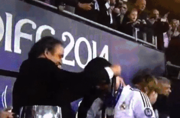 Gest SENZATIONAL al lui Platini in fata lui Cristiano Ronaldo! Ce s-a intamplat la premiere, dupa Supercupa Europei