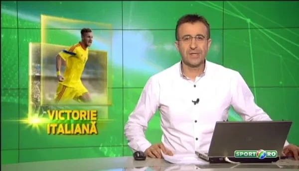 Faza senzationala a unui pusti din nationala Romaniei! SCHEMA din filmele cu Bruce Lee reusita in amicalul cu Italia. VIDEO