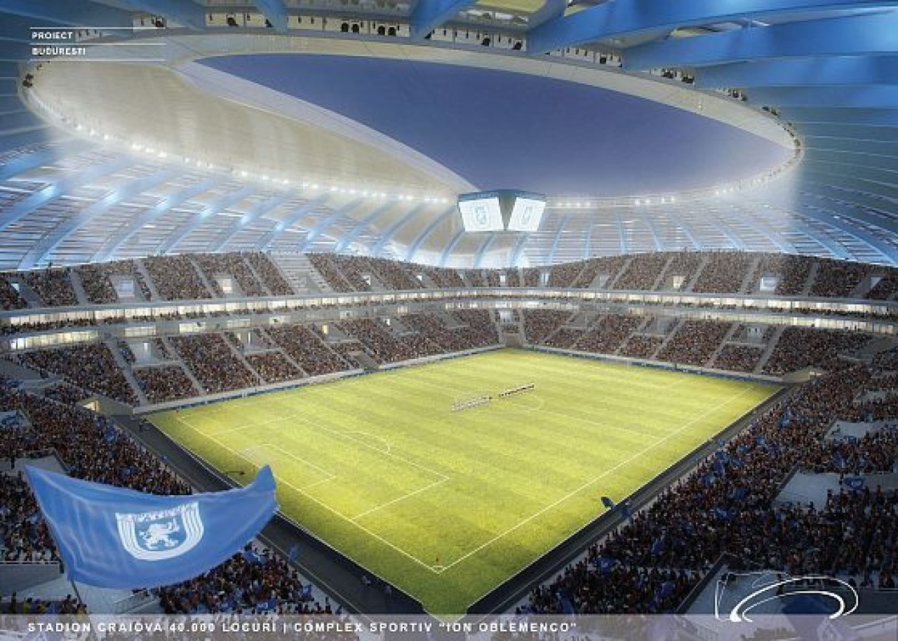 SUPER IMAGINI cu viitorea arena de 5 stele din Craiova! Demolarea lui Oblemenco incepe dupa meciul cu Petrolul! Cand va fi gata_2