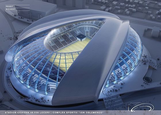SUPER IMAGINI cu viitorea arena de 5 stele din Craiova! Demolarea lui Oblemenco incepe dupa meciul cu Petrolul! Cand va fi gata_7