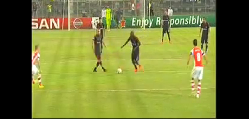 FAZA SERII in Champions League! Demba Ba a dat bara in secunda 2 a meciului cu Arsenal! Vezi executia aici - VIDEO