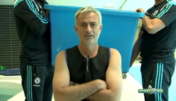"Sa-i dam drumul, frate!" Momentul care l-a facut pe Mourinho sa tipe isteric! Cum a reactionat la Ice Bucket Challenge