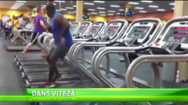 Stiai ca se poate dansa pe pe banda de alergat? :) Vezi cum e posibil