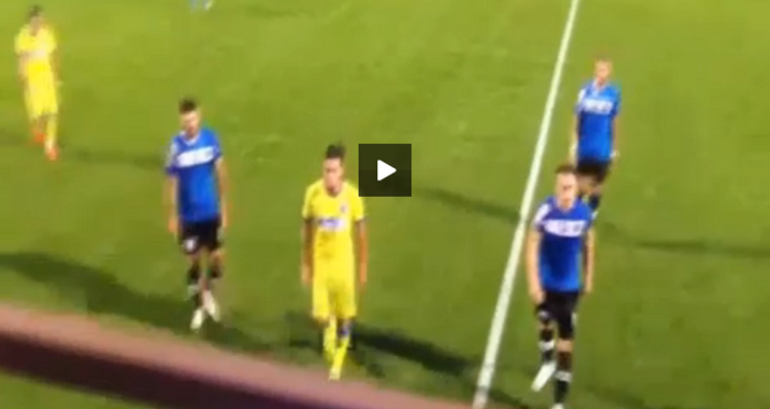 Imagini incredibile: Omul care a salvat-o pe Steaua la Chiajna, injurat in ultimul hal de suporteri! VIDEO