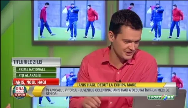 Hagi, invitat special la Sport.ro: Ianis are oferte din Europa, cine vrea jucatori de la mine, sa plateasca!