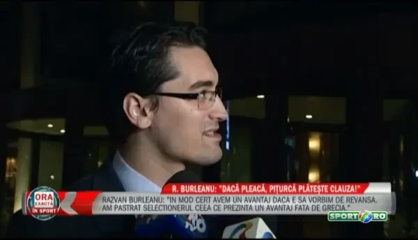 Piti plateste o suma uriasa daca pleaca. Ultima discutie purtata de Burleanu cu selectioner inaintea de Grecia - Romania