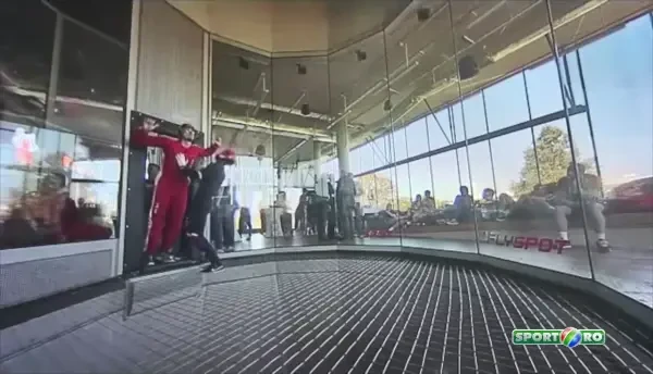 Tu esti Superman, frate! Imagini de senzatie cu un TITULAR al Stelei: a zburat pentru prima data! VIDEO