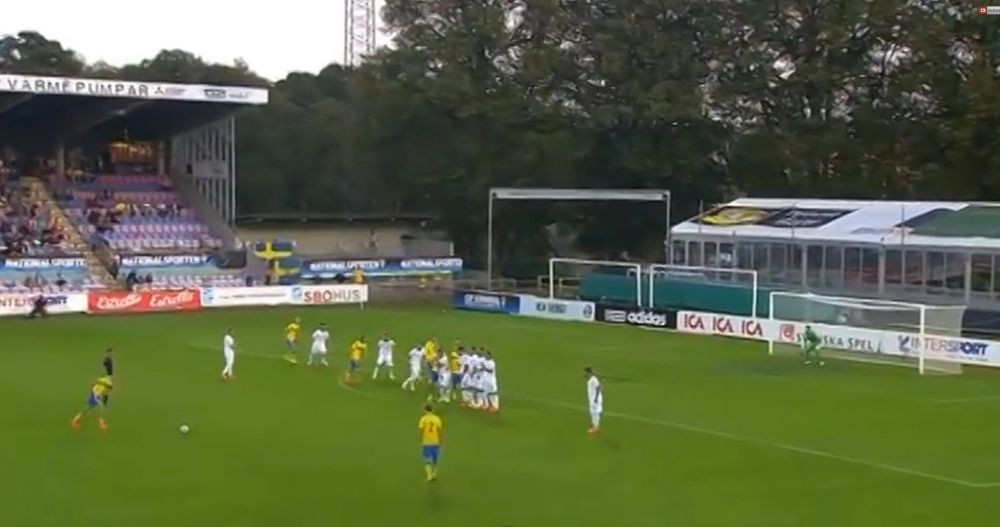 Grecii, distrusi la tineret de un jucator de la Manchester City! FOLHA SECA din lovitura libera direct la vinclu! VIDEO