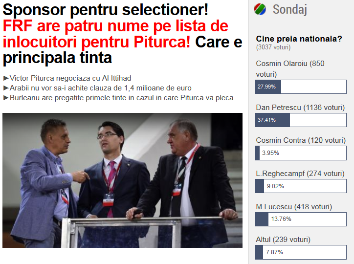 Mircea Lucescu, socat cand a auzit ce contract are Piturca: Nu cred ca un antrenor a semnat un asemenea contract