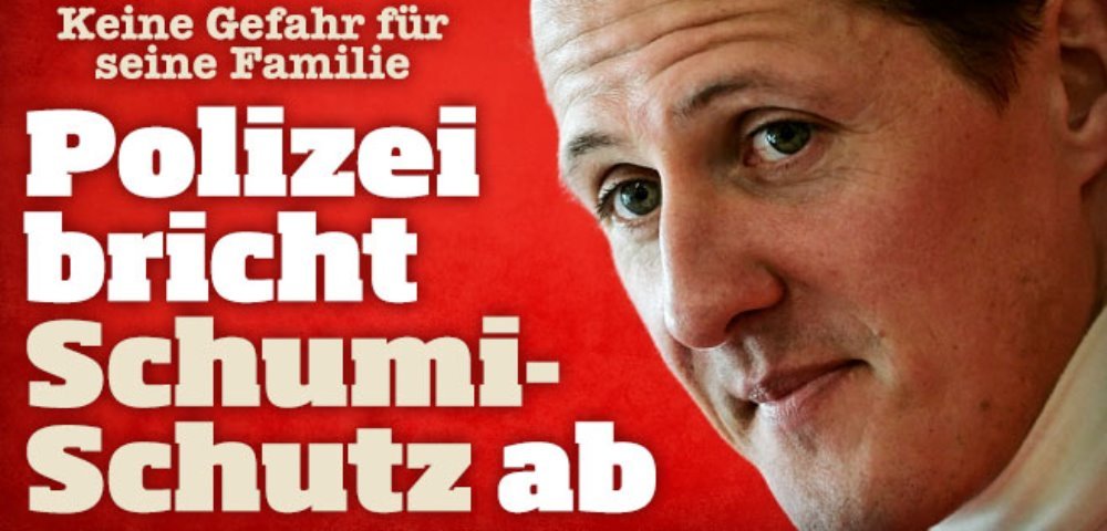 Politia a fost chemata in fata casei lui Schumacher. Familia nu a mai suportat situatia