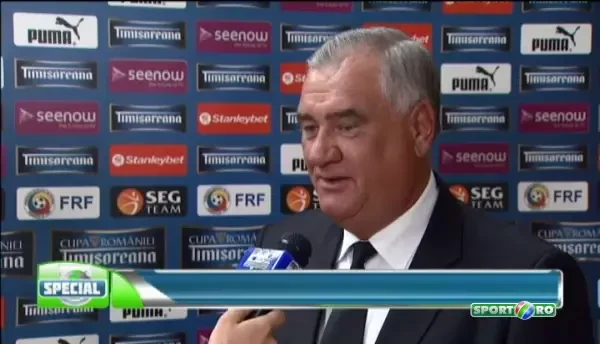 "Cum le vad eu, asa, sunt favorite TOATE cele 32 de echipe!" :) Declaratia zilei in Cupa Romaniei! VIDEO