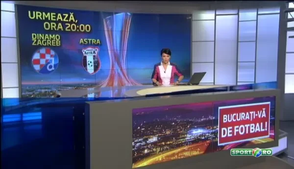 Sunt 15.000 de romani la Zagreb! Ce galerie putea sa aiba Astra!