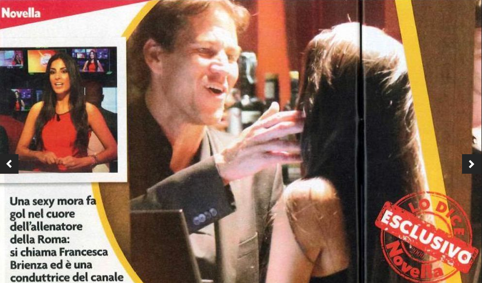 FOTO Rudi Garcia s-a cuplat cu o prezentatoare de la Roma TV!&nbsp;