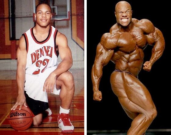 Sunt cei mai tari culturisti din lume, dar nu-ti imaginezi cum aratau acum cativa ani! Vezi cum arata campionul Phil Heath: FOTO_5