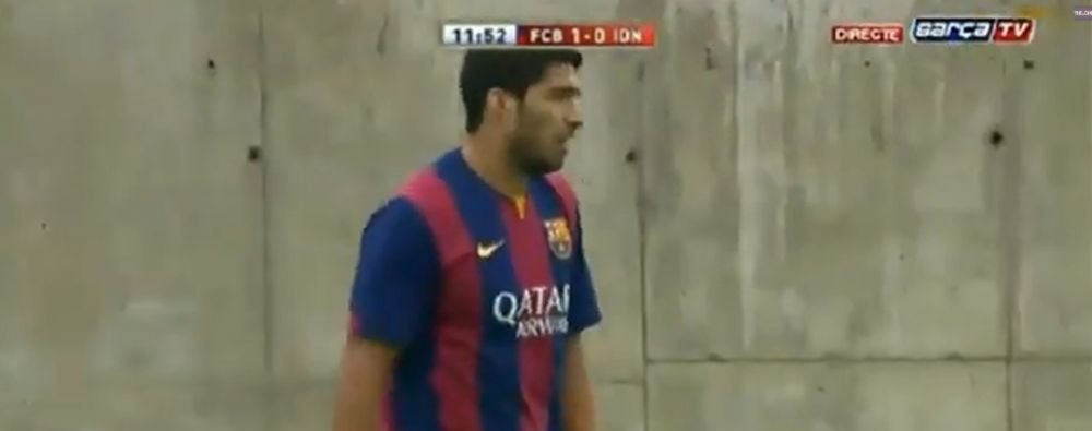 Primul gol marcat de Luis Suarez pentru Barcelona! Gheata de Aur din sezonul trecut a spart gheata VIDEO