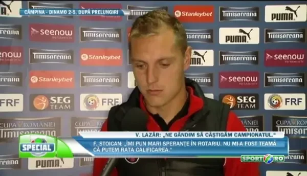 "Imi cer SCUZE daca am deranjat pe cineva de la Dinamo!" Cioinac a facut o marturisire dupa ce i-a dat GOL lui Dinamo! VIDEO