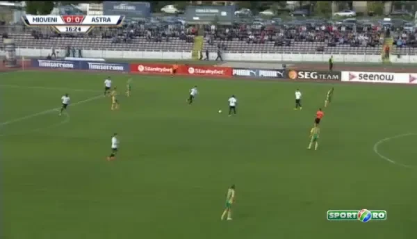 Rezumatul meciului Mioveni 3-1 Astra!