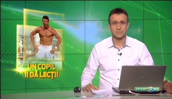Il mai stii pe Giuliano Stroe, copilul care face flotari pe banda rulanta? Fratele sau i-a uimit si el pe spanioli! VIDEO