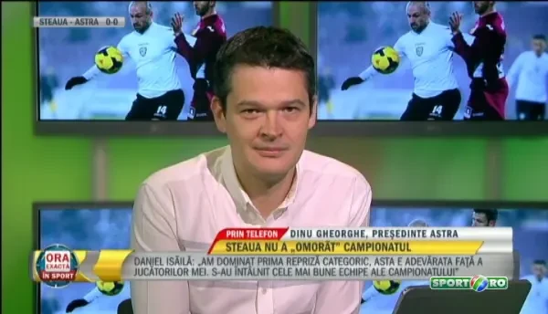 Astra il face praf pe Duckadam: "E obisnuit sa fie arbitrat altfel in Ghencea, ca pe vremea cand juca" Declaratia care i-a enervat