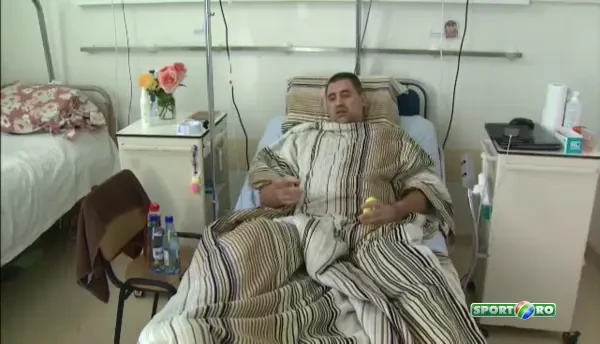 VIDEO emotionant cu Dedu pe patul de spital: "Vreau sa pun piciorul pe pamant, Doamne, abia astept sa curga dusul pe mine"