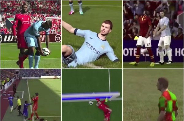 Avalansa de BUG-uri in FIFA 15! Tehnologia video e inutila, starurile au ramas fara cap si maini VIDEO