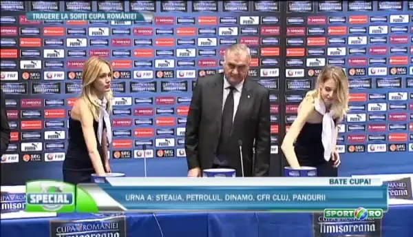 Tragerea la sorti a optimilor Cupei Romaniei | Dinamo - Mioveni, CFR Cluj - Rapid, Steaua - CSMS Iasi! Vezi toate optimile