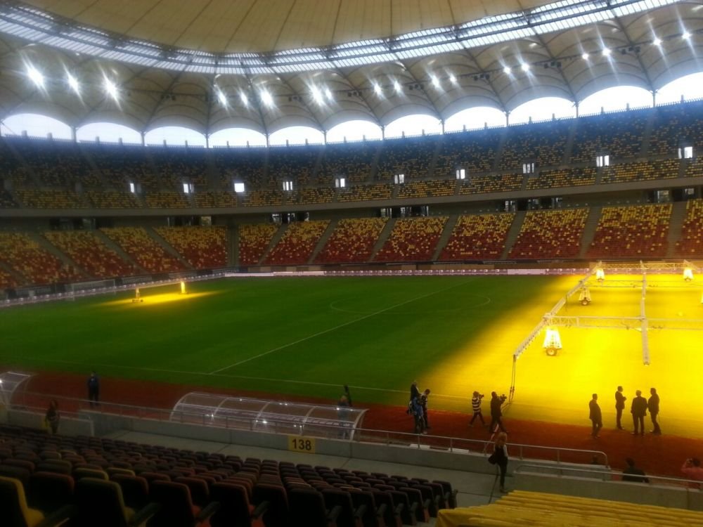 FOTO: Surpriza inainte de meciul cu Ungaria! Ce se intampla pe National Arena acum, cu 2 zile inainte de meciul capital_2