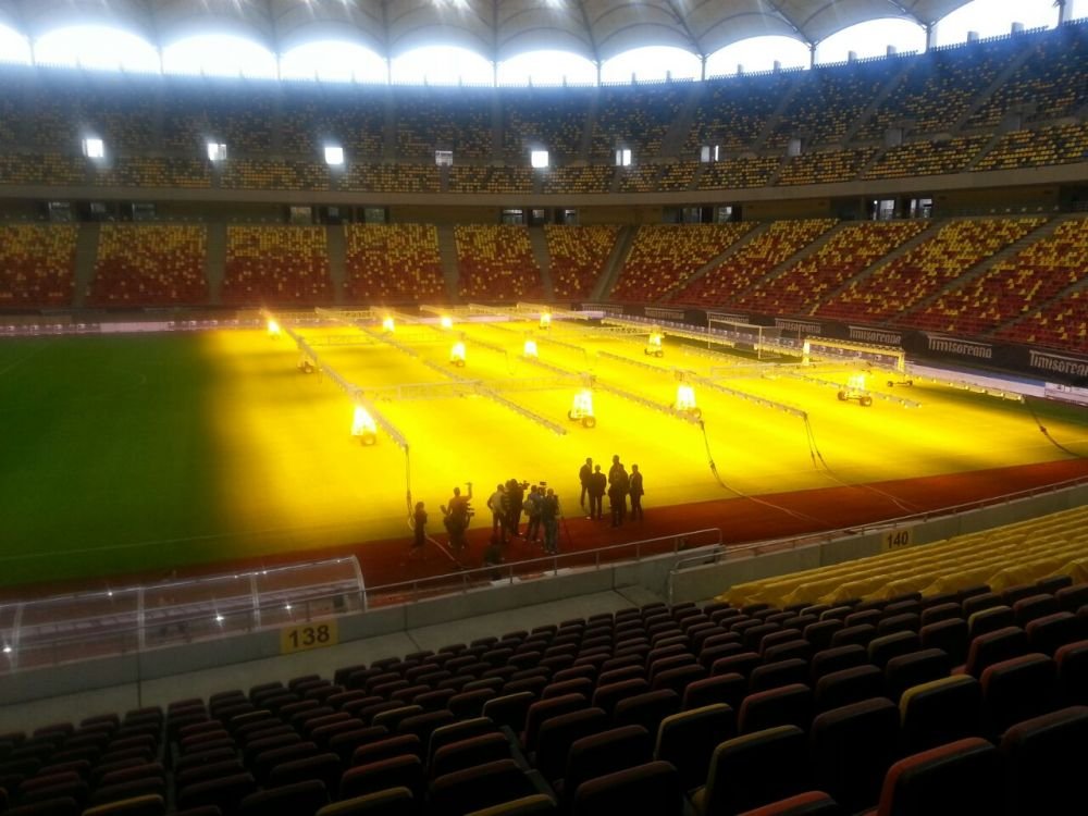 FOTO: Surpriza inainte de meciul cu Ungaria! Ce se intampla pe National Arena acum, cu 2 zile inainte de meciul capital_5