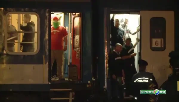 Suporterii maghiari la Curtici