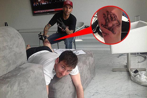 FOTO | Leo Messi si-a facut cel de-al treilea tatuaj! Starul Barcei, un nou desen dedicat fiului sau! Vezi cum arata:_2