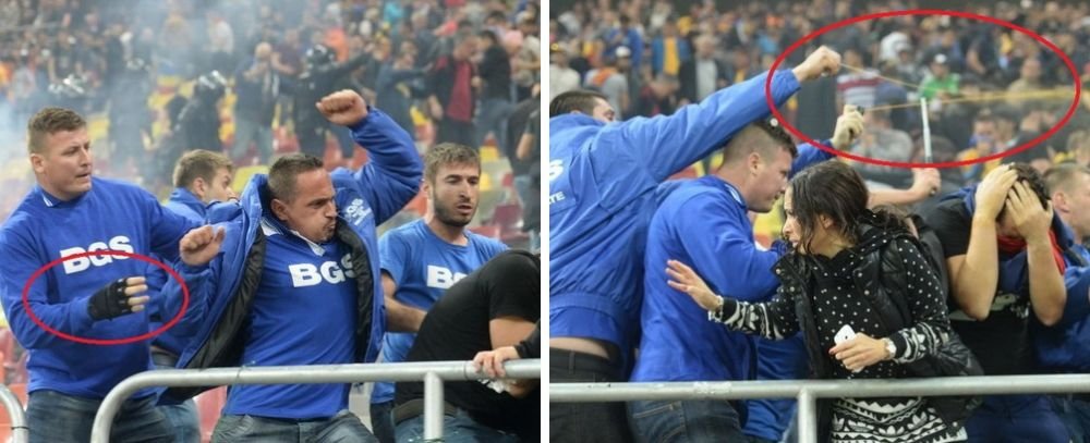 Agentii BGS au incalcat legea! Purtatorul de cuvant a recunoscut: n-aveau voie cu manusi de bataie si spray-uri lacrimogene!_5