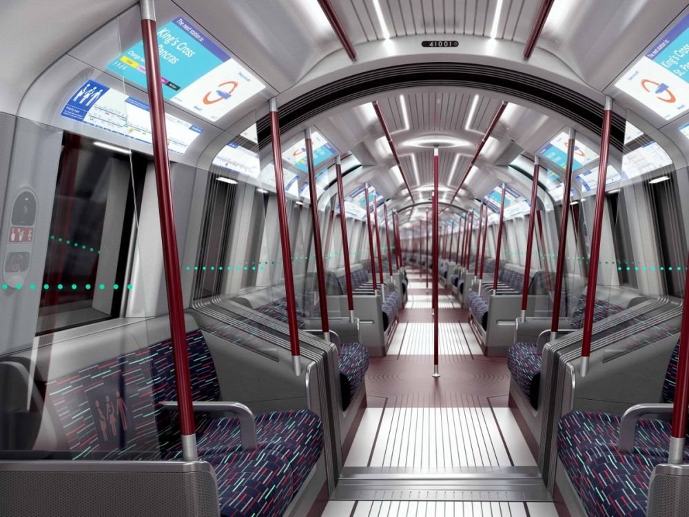 Urmatoarea oprire: VIITORUL! Noile trenuri de metrou din Londra arata ca nave spatiale! VIDEO
