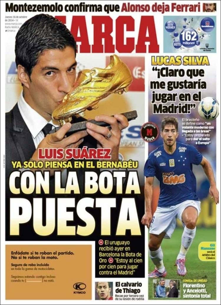 Luis Suarez a primit Gheata de Aur: 