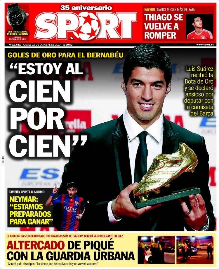 Luis Suarez a primit Gheata de Aur: 