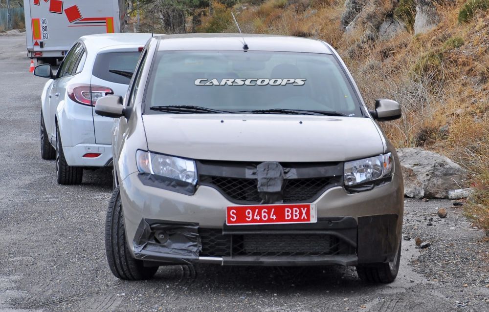 Dacia pregateste Logan SPORT! Imagini SPION de la teste! Cum arata primul model sportiv romanesc! FOTO_1