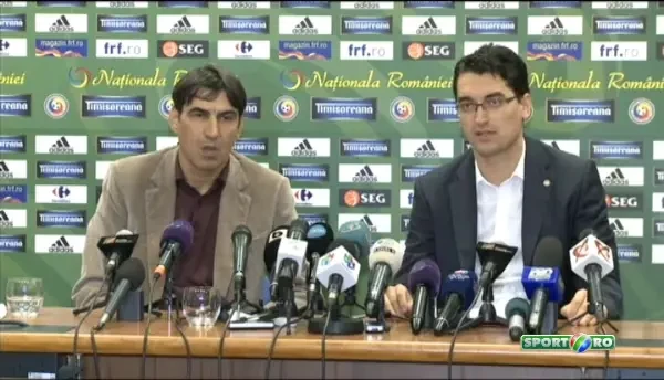 Toate declaratiile facute de Piturca inainte sa plece din conferinta de presa