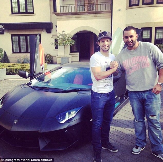 Cum arata acest Lamborghini Aventador de 400.000 de dolari al lui Kun Aguero dupa ce a fost tunat. FOTO