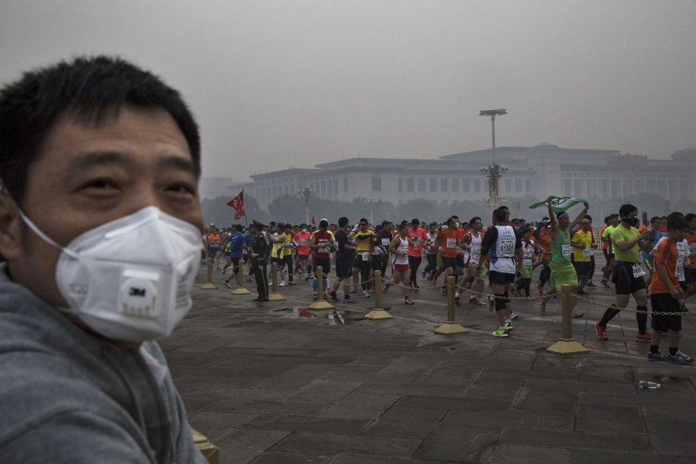 Chinul din China! Imagini fantastice de la Maratonul infernului din Beijing, orasul ramas fara oxigen. Galerie FOTO_2