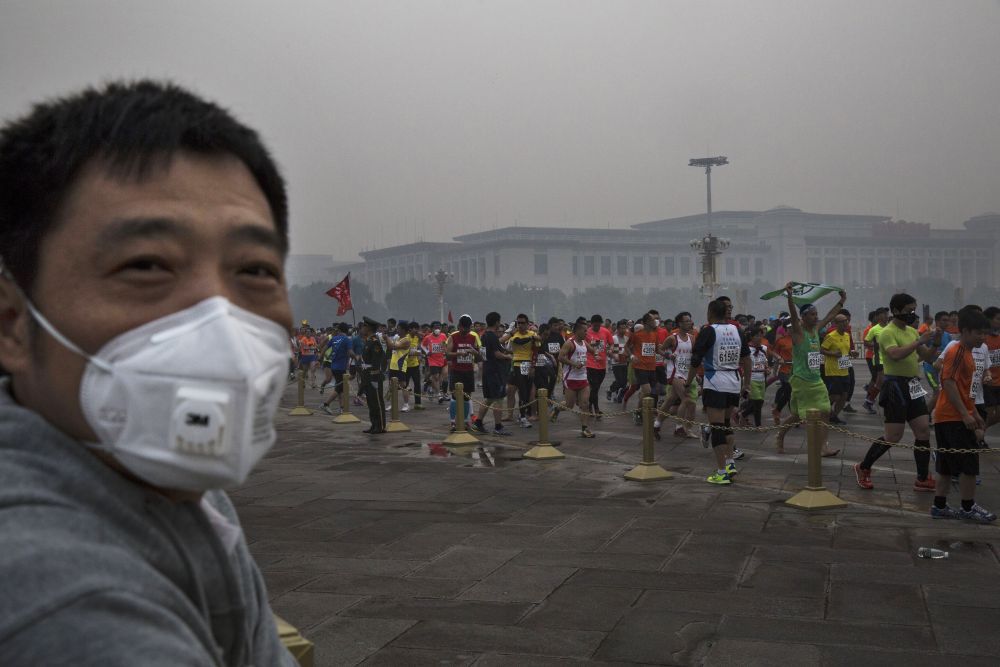Chinul din China! Imagini fantastice de la Maratonul infernului din Beijing, orasul ramas fara oxigen. Galerie FOTO_2