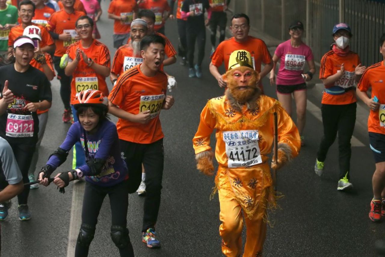 Chinul din China! Imagini fantastice de la Maratonul infernului din Beijing, orasul ramas fara oxigen. Galerie FOTO_6